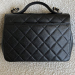 CHANEL Handbag 21P Black Caviar Quilted Medium Business Affinity LGHW -Knockoff
