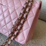 CHANEL Handbag 21S Light Pink Lambskin Quilted Classic Flap Small -Knockoff
