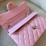 CHANEL Handbag 21S Light Pink Lambskin Quilted Classic Flap Small -Knockoff
