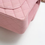 CHANEL Handbag 21S Light Pink Lambskin Quilted Classic Flap Small -Knockoff
