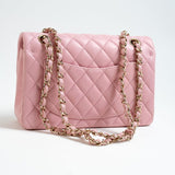 CHANEL Handbag 21S Light Pink Lambskin Quilted Classic Flap Small -Knockoff
