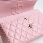 CHANEL Handbag 21S Light Pink Lambskin Quilted Classic Flap Small -Knockoff
