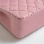 CHANEL Handbag 21S Light Pink Lambskin Quilted Classic Flap Small -Knockoff
