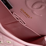 CHANEL Handbag 21S Light Pink Lambskin Quilted Classic Flap Small -Knockoff
