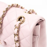 CHANEL Handbag 21S Pink Clair Caviar Classic Flap Quilted Medium LGHW -Knockoff
