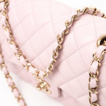 CHANEL Handbag 21S Pink Clair Caviar Classic Flap Quilted Medium LGHW -Knockoff
