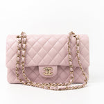 CHANEL Handbag 21S Pink Clair Caviar Classic Flap Quilted Medium LGHW -Knockoff
