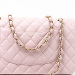 CHANEL Handbag 21S Pink Clair Caviar Classic Flap Quilted Medium LGHW -Knockoff
