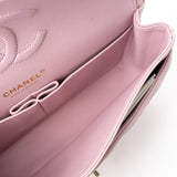 CHANEL Handbag 21S Pink Clair Caviar Classic Flap Quilted Medium LGHW -Knockoff
