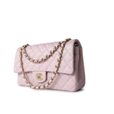 CHANEL Handbag 21S Pink Clair Caviar Classic Flap Quilted Medium LGHW -Knockoff
