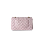 CHANEL Handbag 21S Pink Clair Caviar Classic Flap Quilted Medium LGHW -Knockoff
