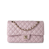 CHANEL Handbag 21S Pink Clair Caviar Classic Flap Quilted Medium LGHW -Knockoff
