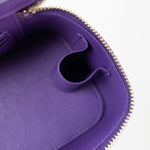 CHANEL Handbag 22A Purple Lambskin Quilted Vanity Case w/ Mirror Light Gold Hardware -Knockoff
