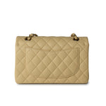 CHANEL Handbag 22B Yellow Caviar Quilted Classic Flap Small Light Gold Hardware -Knockoff
