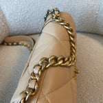 CHANEL Handbag 22C Beige Clair 19 Flap Small MHW -Knockoff
