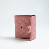 CHANEL Handbag 22C Pink Caviar Quilted Flap Wallet Light Gold Hardware -Knockoff
