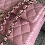 CHANEL Handbag 22C Sakura Pink Caviar Quilted Classic Flap Small LGHW -Knockoff
