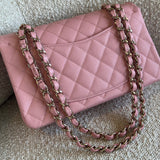 CHANEL Handbag 22C Sakura Pink Caviar Quilted Classic Flap Small LGHW -Knockoff
