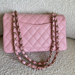 CHANEL Handbag 22C Sakura Pink Caviar Quilted Classic Flap Small LGHW -Knockoff
