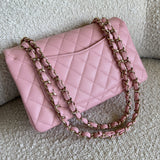 CHANEL Handbag 22C Sakura Pink Caviar Quilted Classic Flap Small LGHW -Knockoff
