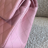 CHANEL Handbag 22C Sakura Pink Caviar Quilted Classic Flap Small LGHW -Knockoff
