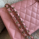 CHANEL Handbag 22C Sakura Pink Caviar Quilted Classic Flap Small LGHW -Knockoff
