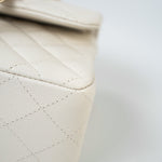 CHANEL Handbag 22C White Caviar Quilted Classic Flap Small Light Gold Hardware -Knockoff
