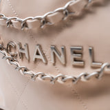 CHANEL Handbag 22P Ecru (nude) Small Calfskin Quilted 22 Bag -Knockoff
