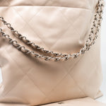 CHANEL Handbag 22P Ecru (nude) Small Calfskin Quilted 22 Bag -Knockoff
