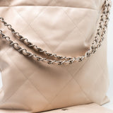 CHANEL Handbag 22P Ecru (nude) Small Calfskin Quilted 22 Bag -Knockoff
