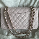 CHANEL Handbag 22P Light Pink Caviar Quilted Classic Flap Medium LGHW -Knockoff
