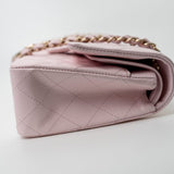 CHANEL Handbag 22P Light Pink Caviar Quilted Classic Flap Medium LGHW -Knockoff
