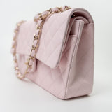 CHANEL Handbag 22P Light Pink Caviar Quilted Classic Flap Medium LGHW -Knockoff
