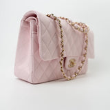 CHANEL Handbag 22P Light Pink Caviar Quilted Classic Flap Medium LGHW -Knockoff
