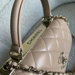 CHANEL Handbag 22S Beige Lambskin Quilted Trendy CC LGHW -Knockoff
