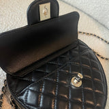 CHANEL Handbag 22S CC In Love Black Lambskin Quilted Large Heart Bag LGHW -Knockoff
