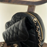 CHANEL Handbag 22S CC In Love Black Lambskin Quilted Large Heart Bag LGHW -Knockoff
