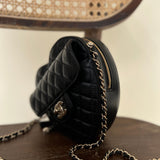 CHANEL Handbag 22S CC In Love Black Lambskin Quilted Large Heart Bag LGHW -Knockoff
