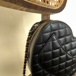 CHANEL Handbag 22S CC In Love Black Lambskin Quilted Large Heart Bag LGHW -Knockoff
