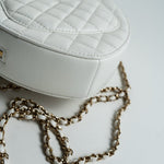 CHANEL Handbag 22S CC In Love White Lambskin Quilted Large Heart Bag LGHW -Knockoff
