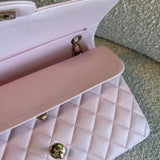 CHANEL Handbag 22S Light Pink Caviar Quilted Classic Flap Medium LGHW -Knockoff
