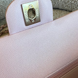 CHANEL Handbag 22S Light Pink Caviar Quilted Classic Flap Medium LGHW -Knockoff
