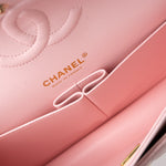 CHANEL Handbag 22S Light Pink Caviar Quilted Classic Flap Medium LGHW -Knockoff
