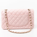 CHANEL Handbag 22S Light Pink Caviar Quilted Classic Flap Medium LGHW -Knockoff
