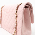 CHANEL Handbag 22S Light Pink Caviar Quilted Classic Flap Medium LGHW -Knockoff
