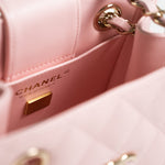 CHANEL Handbag 22S Light Pink Caviar Quilted Mini Bucket Bag LGHW -Knockoff
