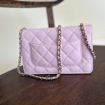 CHANEL Handbag 22S LIGHT PINK CAVIAR QUILTED WALLET ON CHAIN GHW (WOC) -Knockoff
