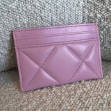 CHANEL Handbag 22S Pink 19 Flap Card Holder -Knockoff
