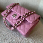 CHANEL Handbag 22S Pink Caviar Quilted Classic Flap Small LGHW -Knockoff
