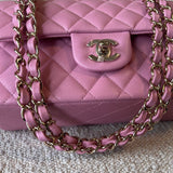 CHANEL Handbag 22S Pink Caviar Quilted Classic Flap Small LGHW -Knockoff
